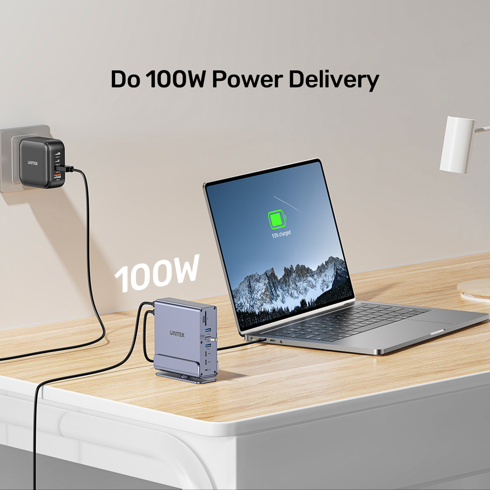Unitek Uniwersalna stacja dokująca DisplayLink 4K x3-1787286