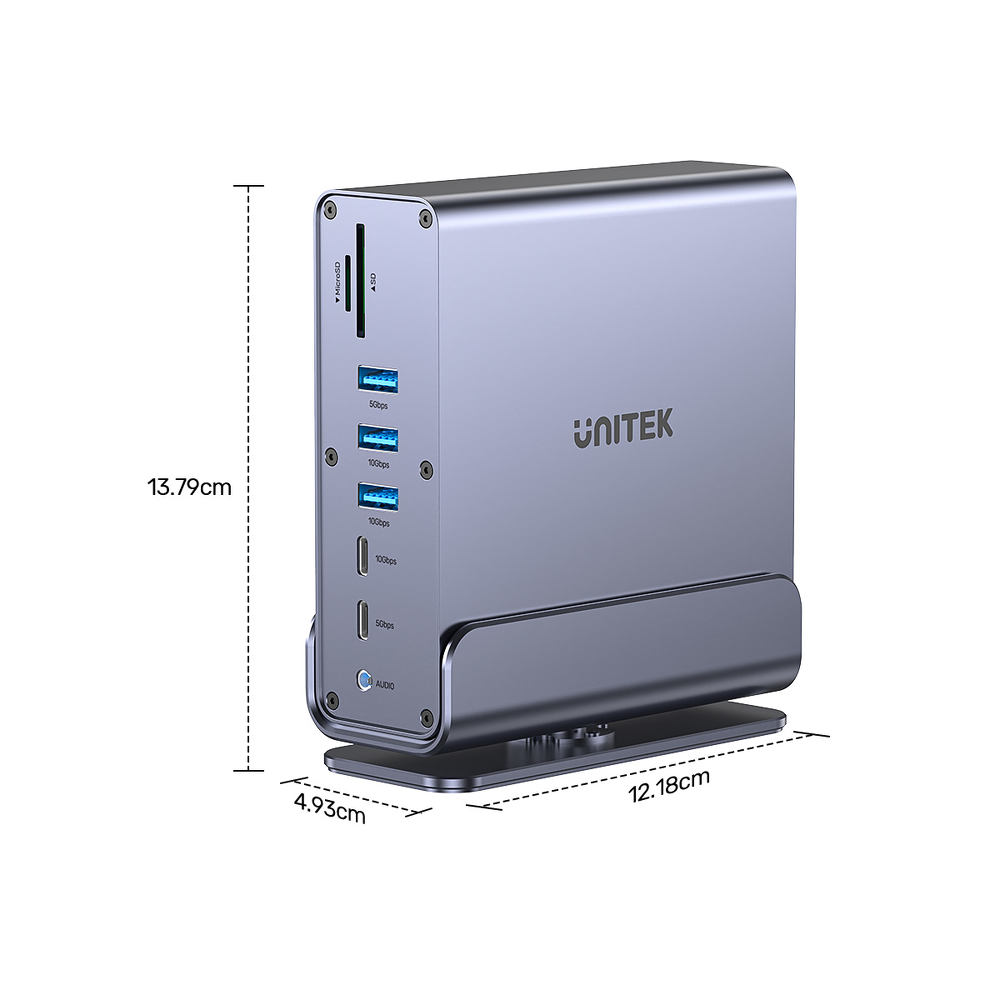 Unitek Uniwersalna stacja dokująca DisplayLink 4K x3-1787289