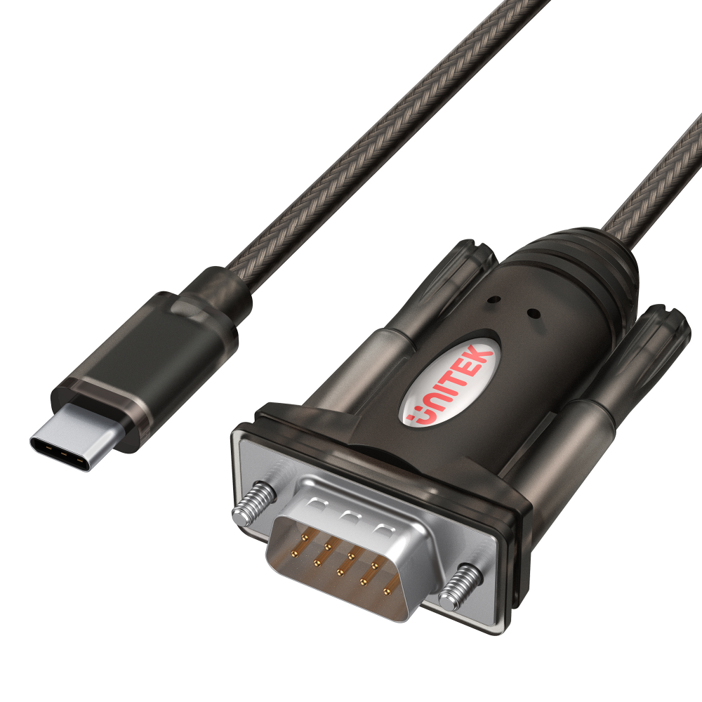 UNITEK Y-1105K ADAPTER USB-C 1X RS-232-1632104