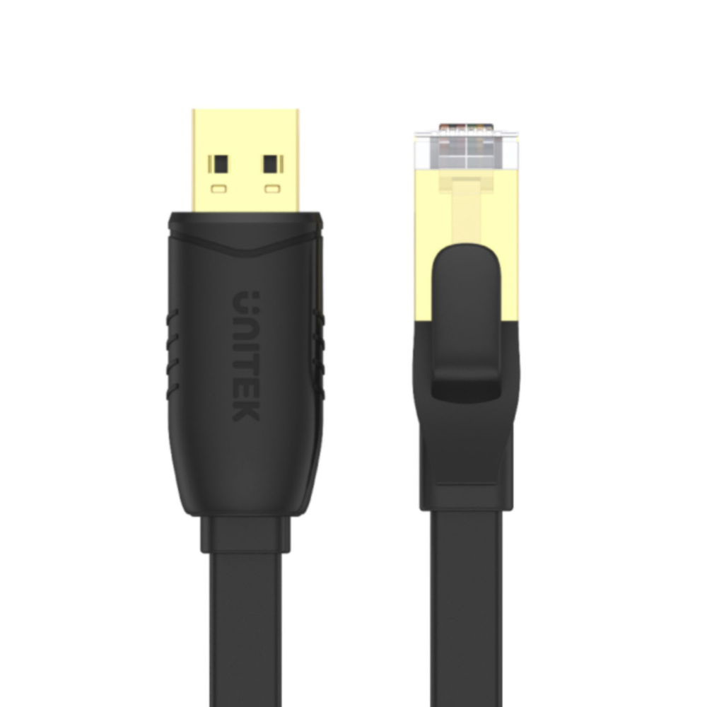 Unitek kabel RJ-45 na USB-A konsolowy 1,8m-1633391