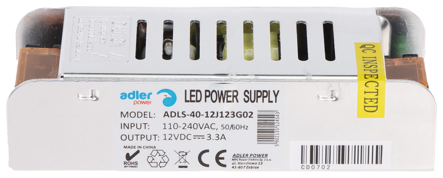 ZASILACZ IMPULSOWY ADLS-40-12 ADLER Power-1664010