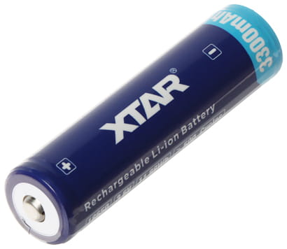 AKUMULATOR LI-ION BAT-INR18650-3300-XTAR/AKU 3.6V XTAR-1669389