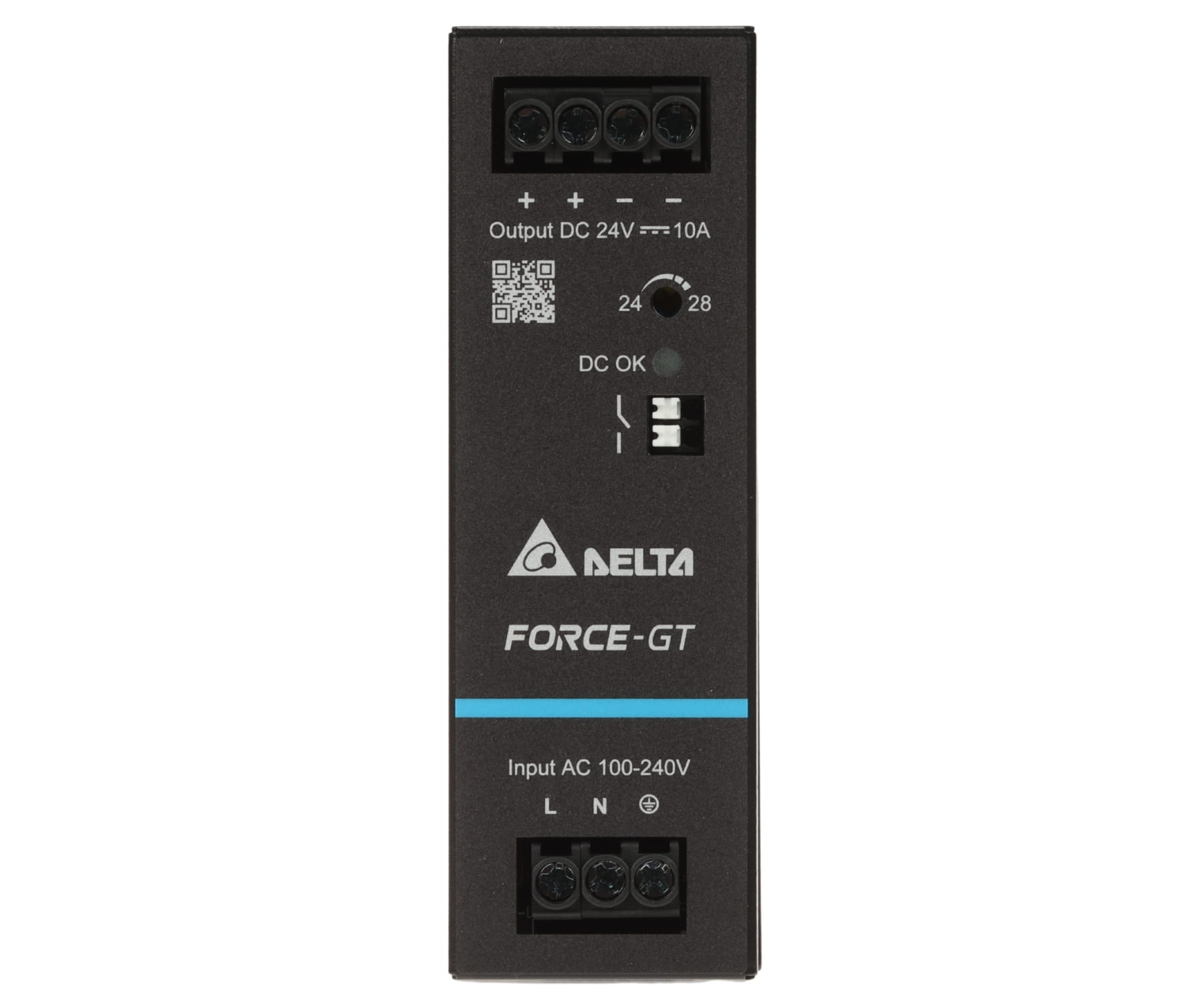 ZASILACZ IMPULSOWY DRF-24V240W1GBA FORCE-GT (1 FAZA) Delta Electronics-1820117