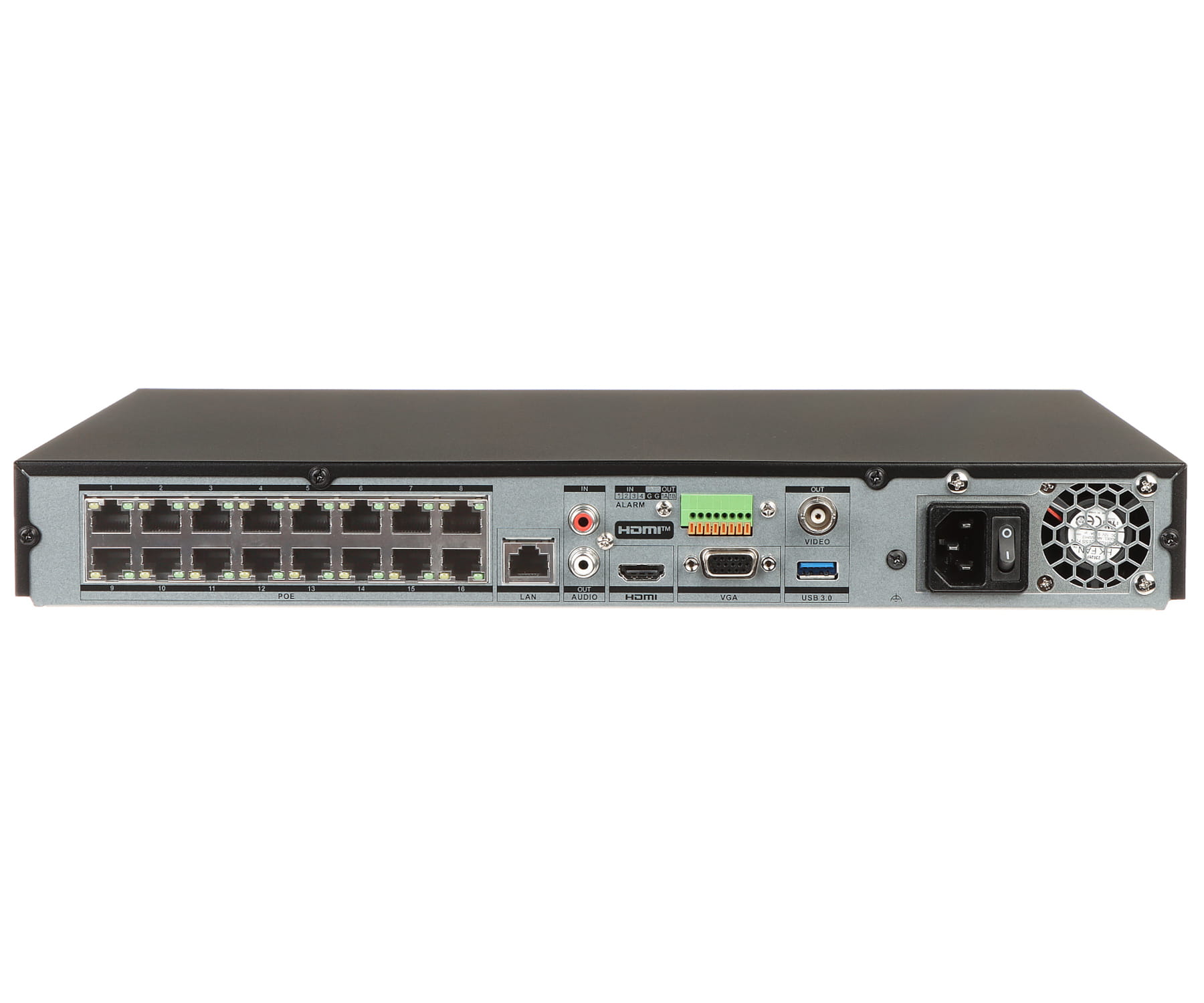 REJESTRATOR IP DS-7616NXI-I2/16P/S E PL 16 KANAŁÓW, 16 PoE AcuSense Hikvision-1869260