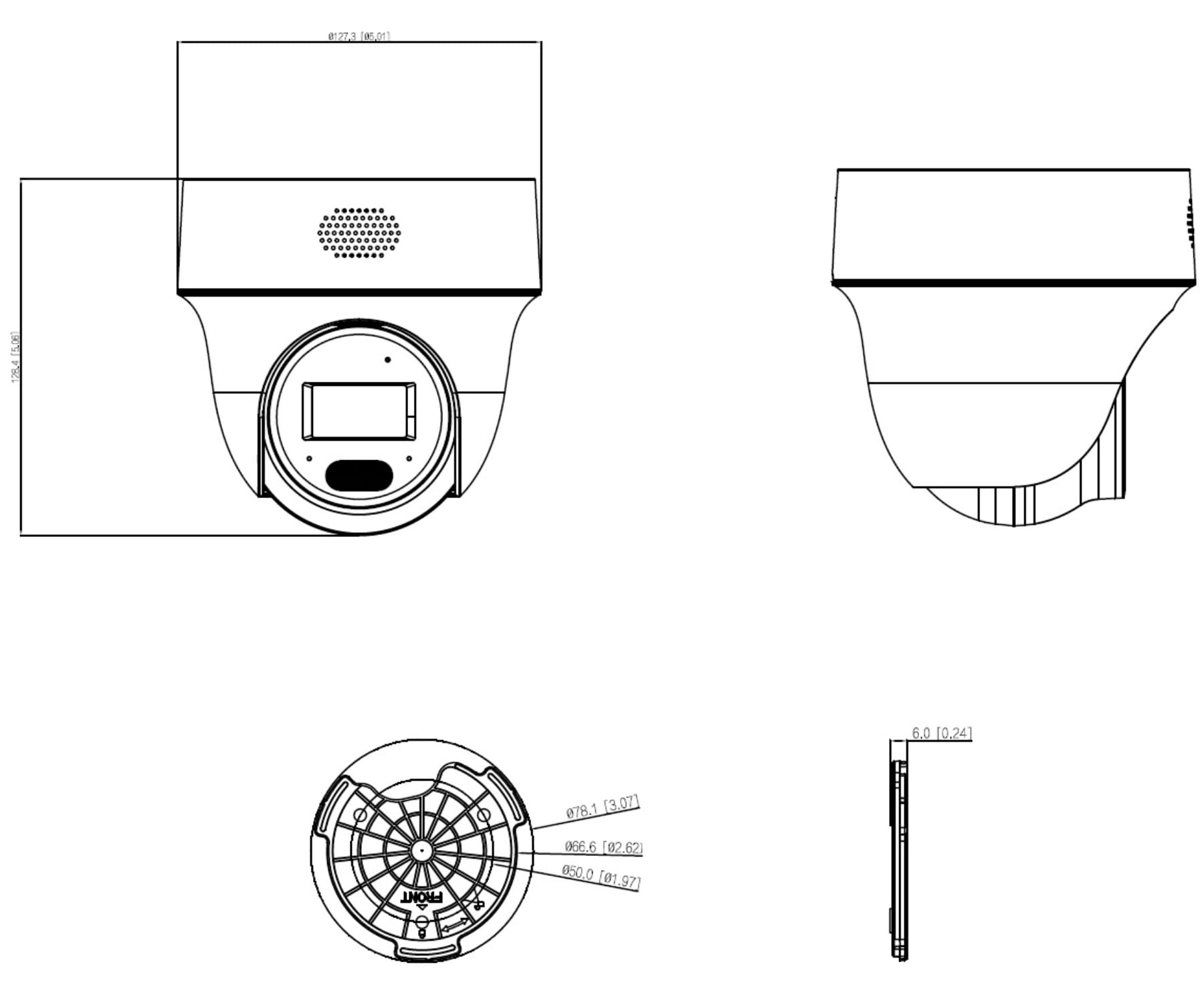 KAMERA IP OBROTOWA ZEWNĘTRZNA IPC-PT1239H-PV-0280B Smart Dual Light Active Deterrence - 1080p 2.8mm DAHUA-1823077