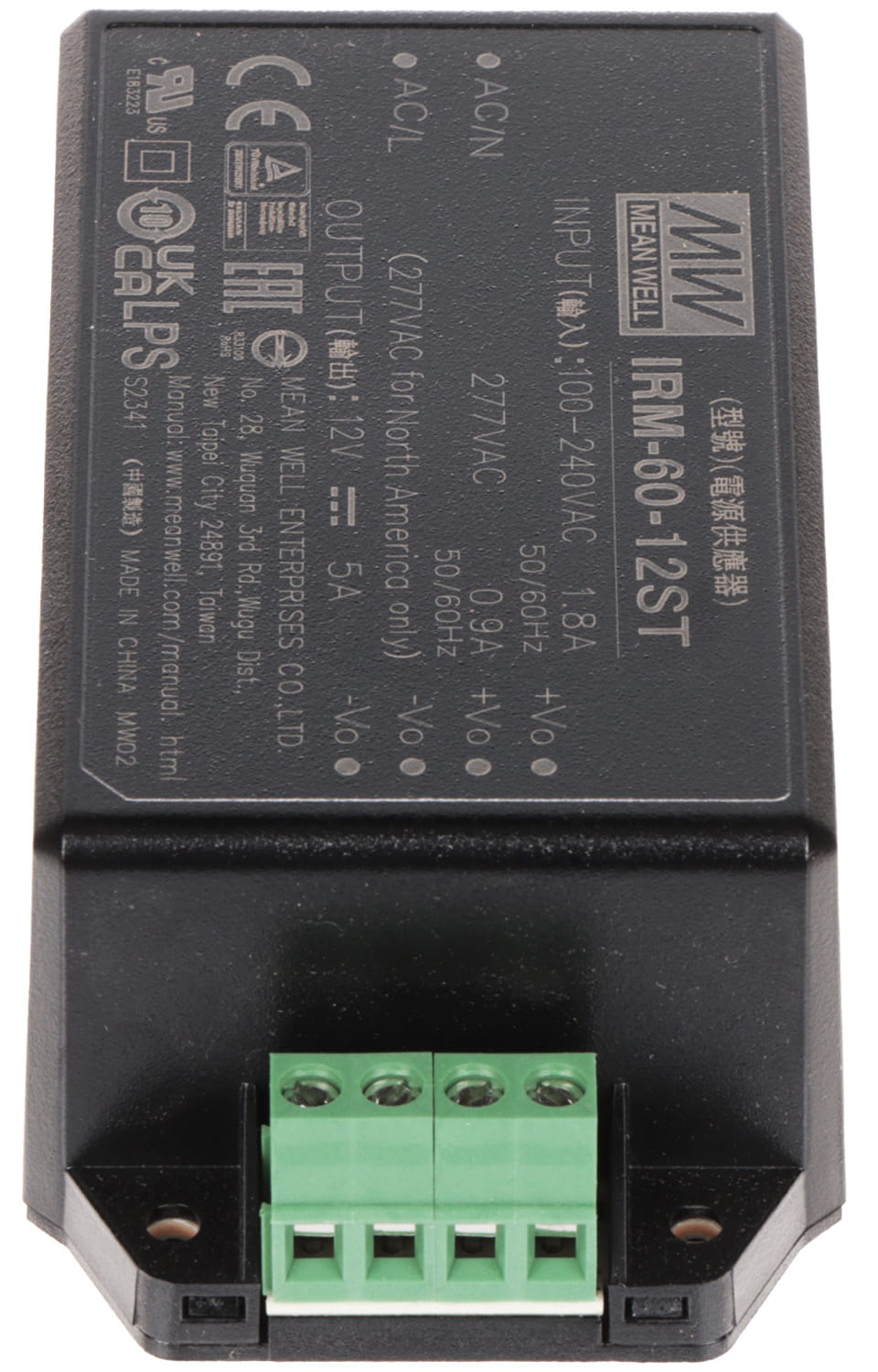 ZASILACZ IMPULSOWY IRM-60-12ST MEAN WELL-1663452