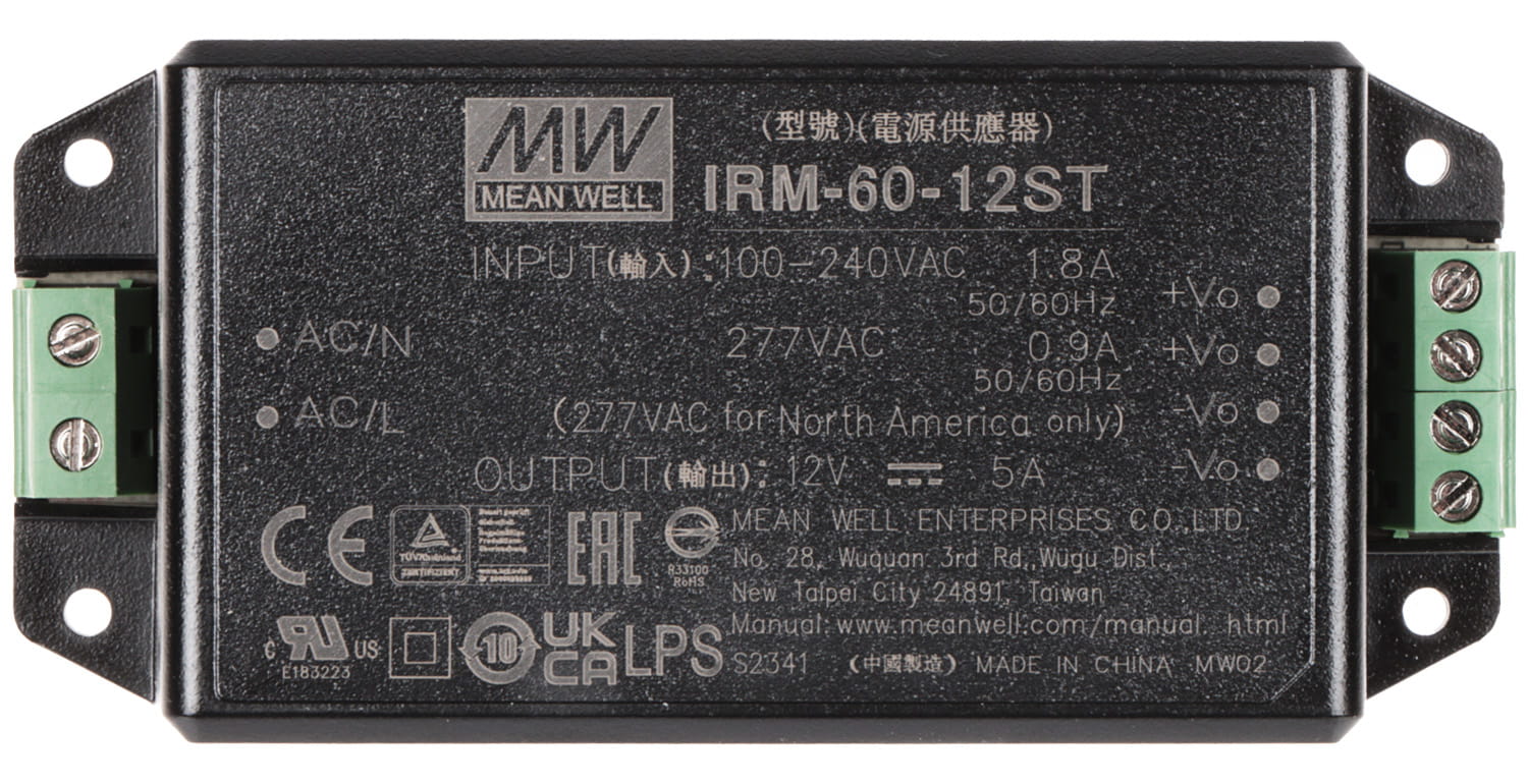 ZASILACZ IMPULSOWY IRM-60-12ST MEAN WELL-1663451
