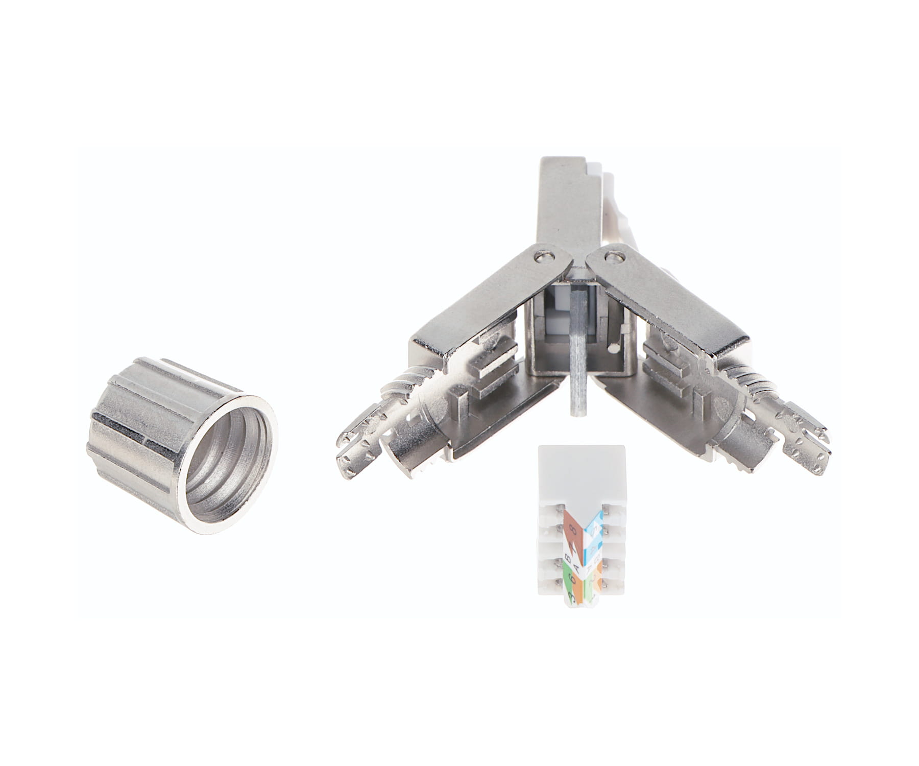 WTYK MODULARNY EKRANOWANY RJ45/FTP6A-HAND/S DELTA NETWORK-1795890