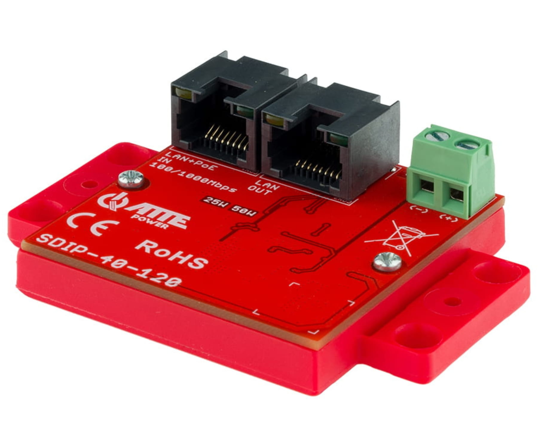 ADAPTER ZASILANIA POE SDIP-40-120 ATTE-1815402