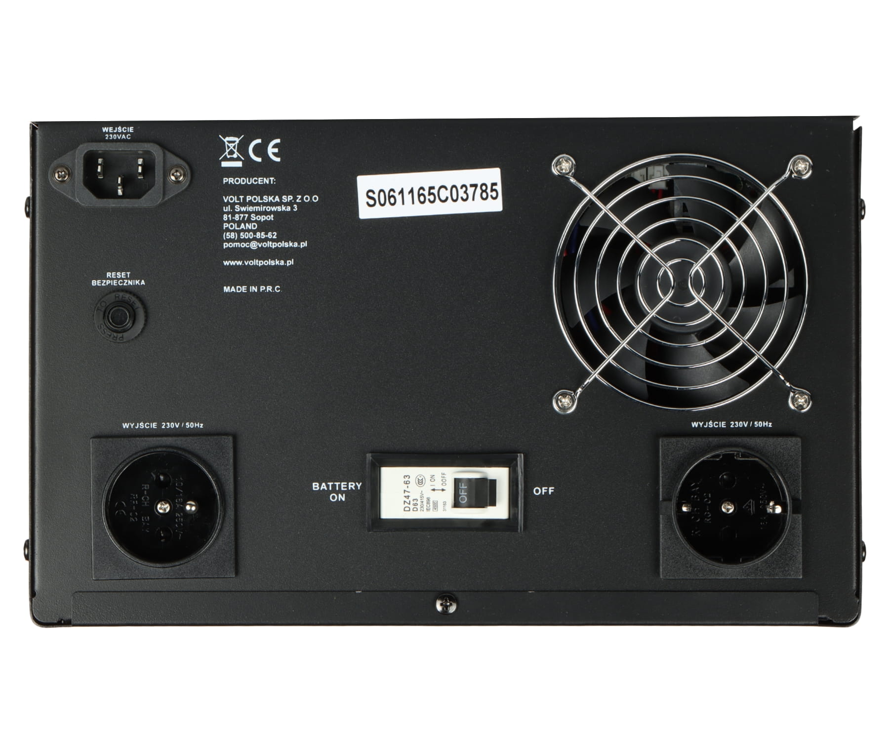 ZASILACZ UPS SINUS-UPS-500+40AH 500VA VOLT Polska-1869451