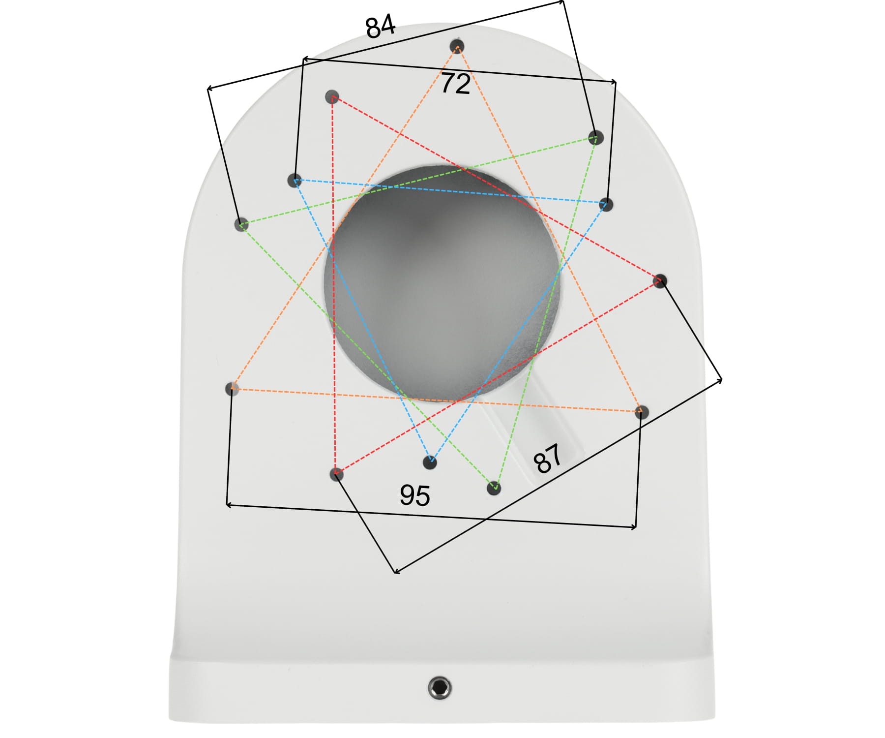 UCHWYT KAMERY STG-PFB203W STG-1822752