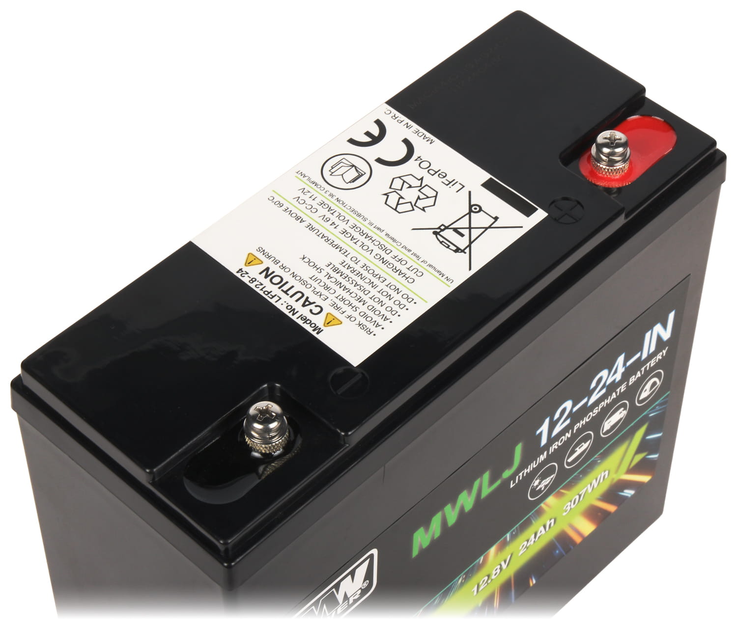 AKUMULATOR 12.8V/24AH/LIFEPO4-MWLJ MW Power-1688213