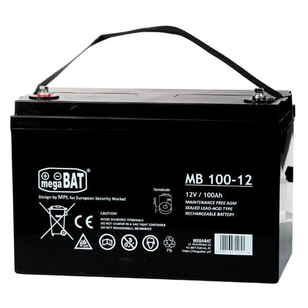 AKUMULATOR 12V/100AH-MB megaBAT-1773306