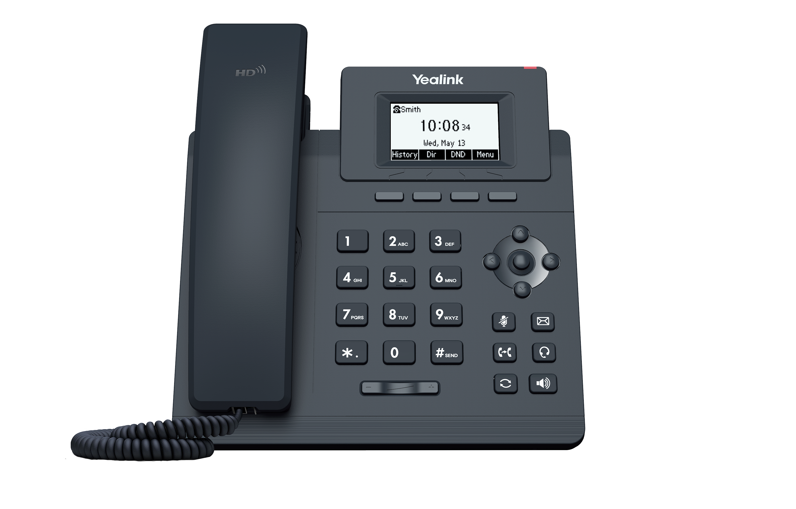 Yealink SIP-T30 – telefon IP – widok z przodu.png