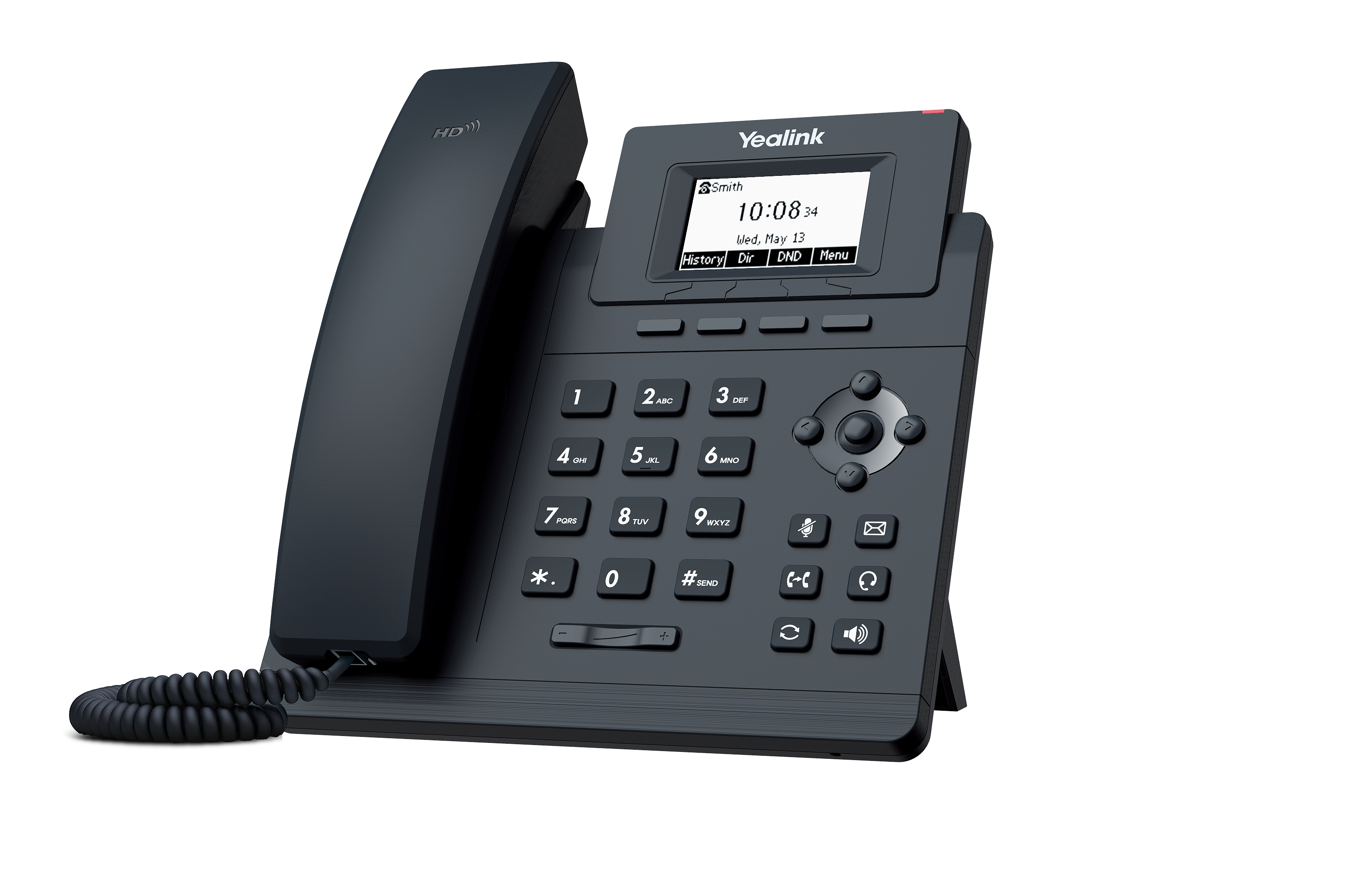 Yealink SIP-T30P – telefon IP – widok pod kątem.png