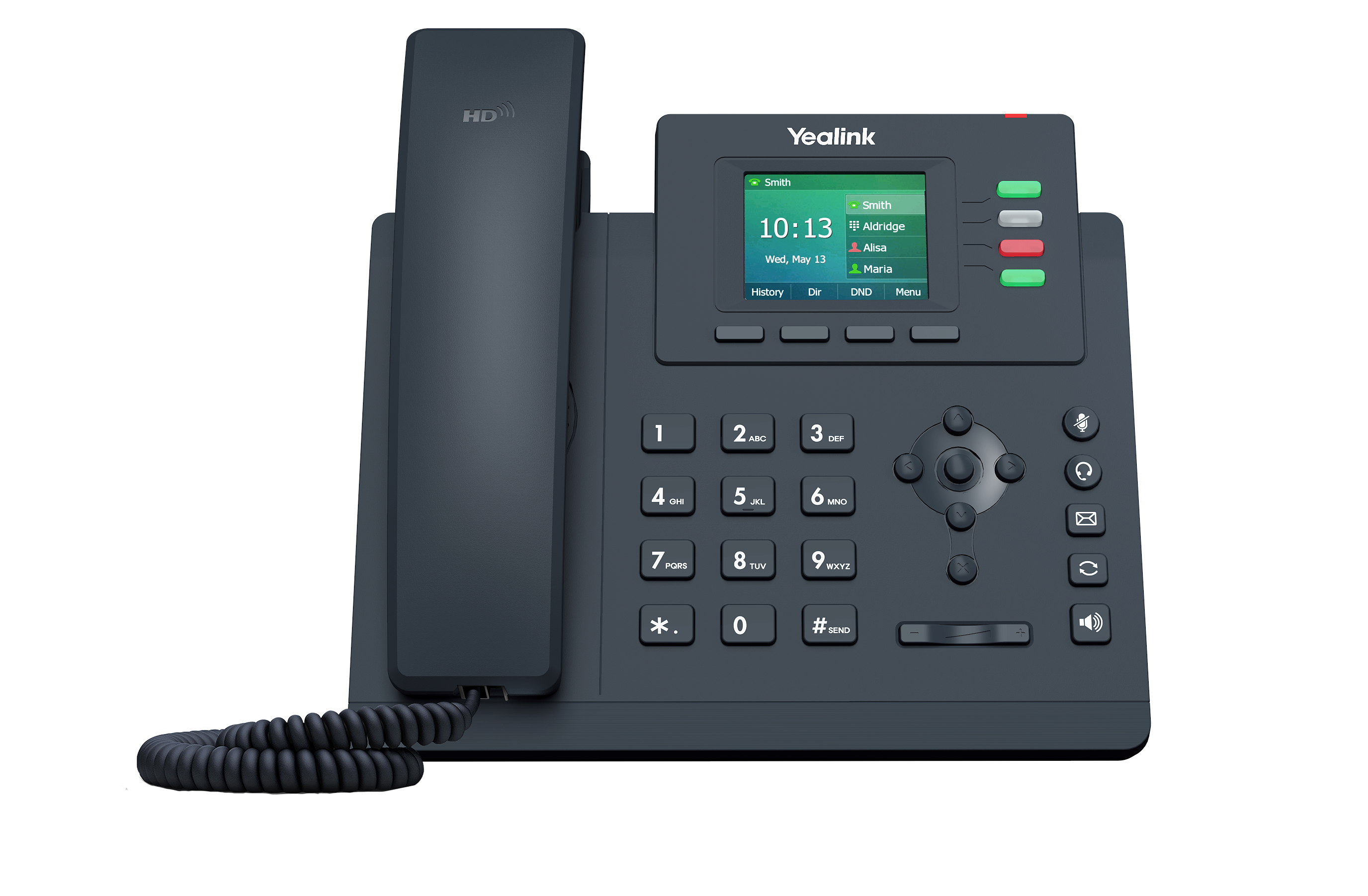 Yealink SIP-T33G – telefon IP – widok z przodu.png