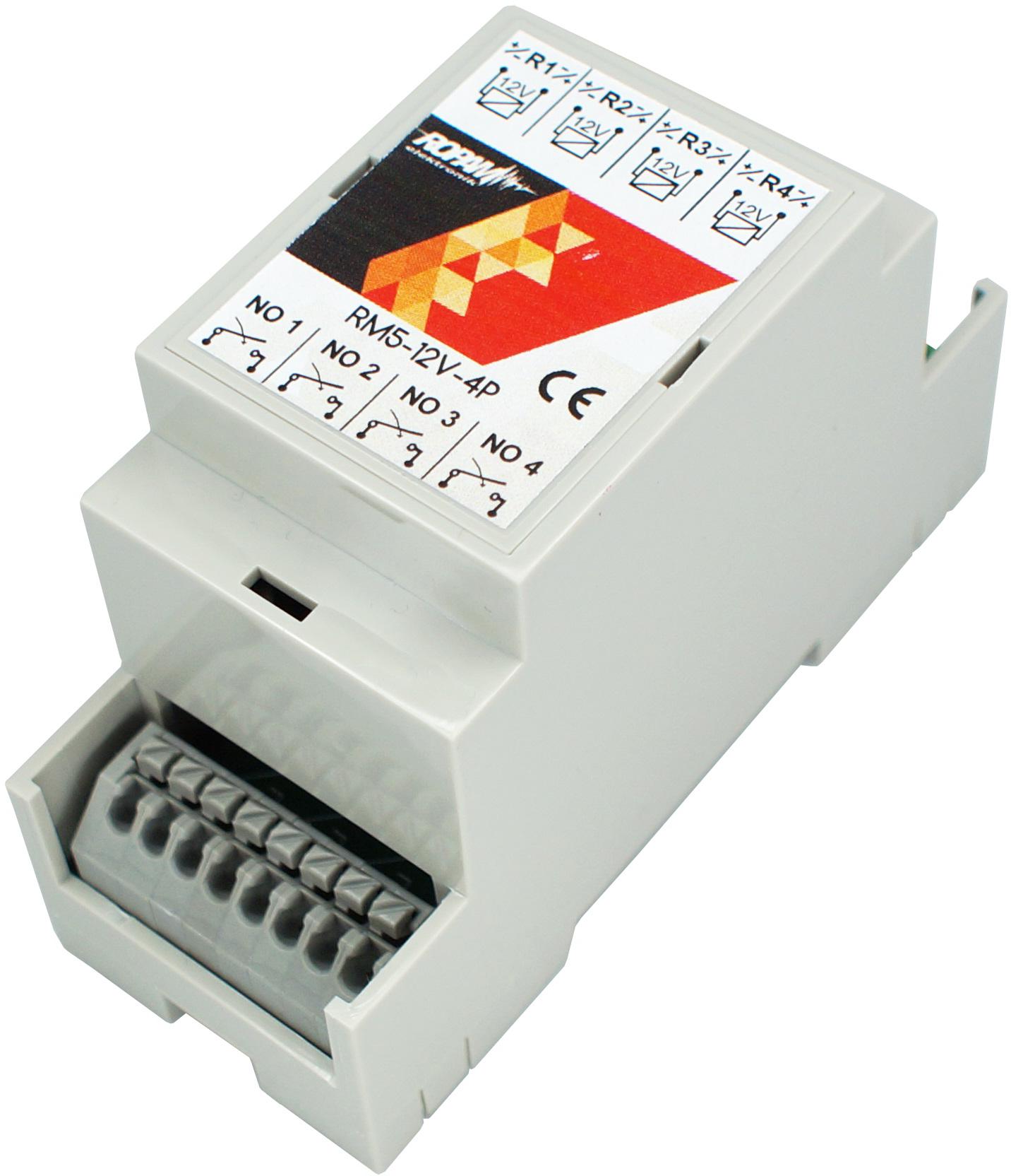 ROPAM MODUŁ PRZEKAŹNIKOWY RM5-12V-4P-1840438