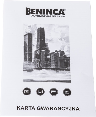 Zestaw Beninca KBILL4024.PM TRUST 24V do 8m bram dwuskrzydłowych-1906708