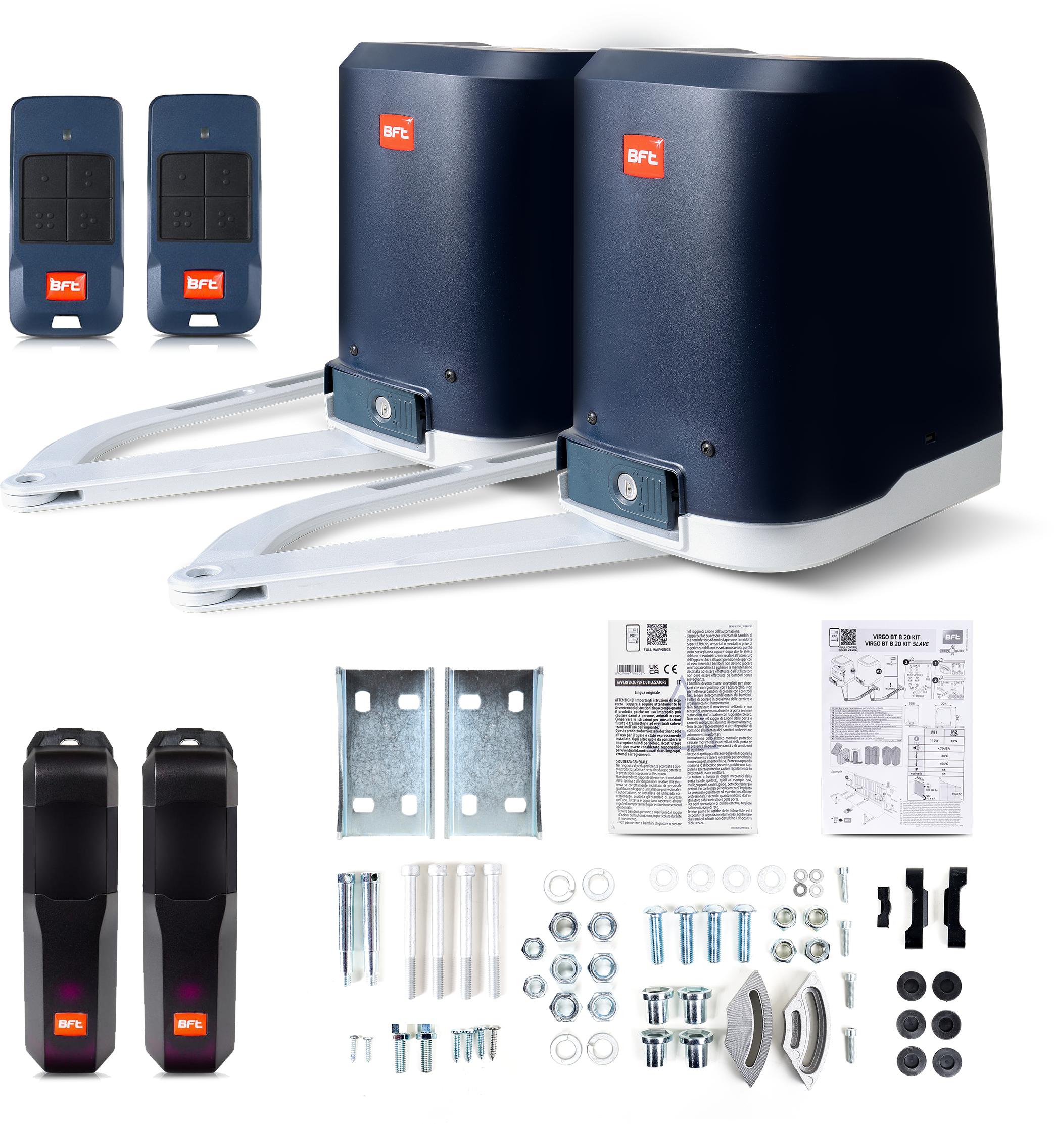 Zestaw BFT VIRGO SMART BT B20 KIT do bram dwuskrzydłowych-1851430