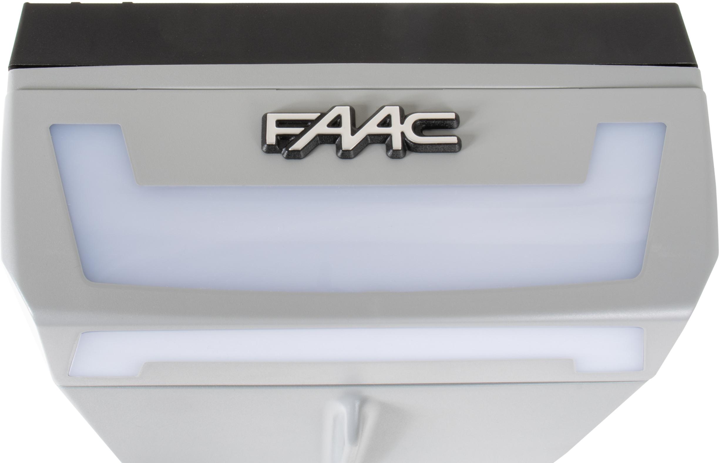 Zestaw FAAC D600 FDS do bram garażowych z 3m szyną dwuczęściową kewlarową-1814295