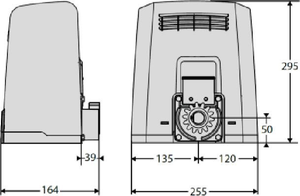 Zestaw BFT DEIMOS ULTRA BT B600 INT KIT do 600kg bram przesuwnych-1925693