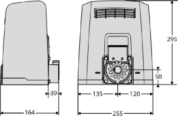 Zestaw BFT DEIMOS ULTRA BT B600 INT KIT do 600kg bram przesuwnych-1860782