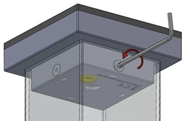 Lampa oświetleniowa LED Proxima SŁUPKOWA 12V DC-1908043