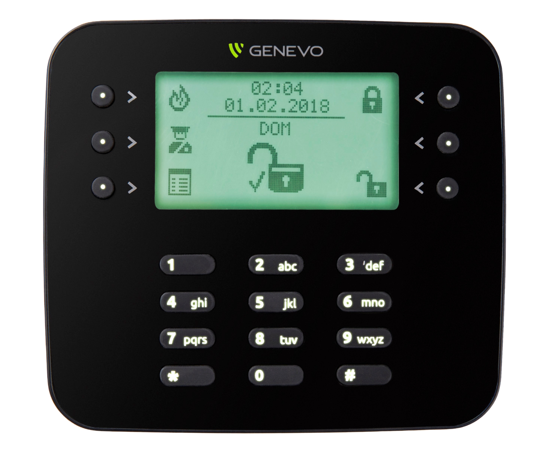 KLAWIATURA DO CENTRALI ALARMOWEJ LCD-SL-BK GENEVO-1938288