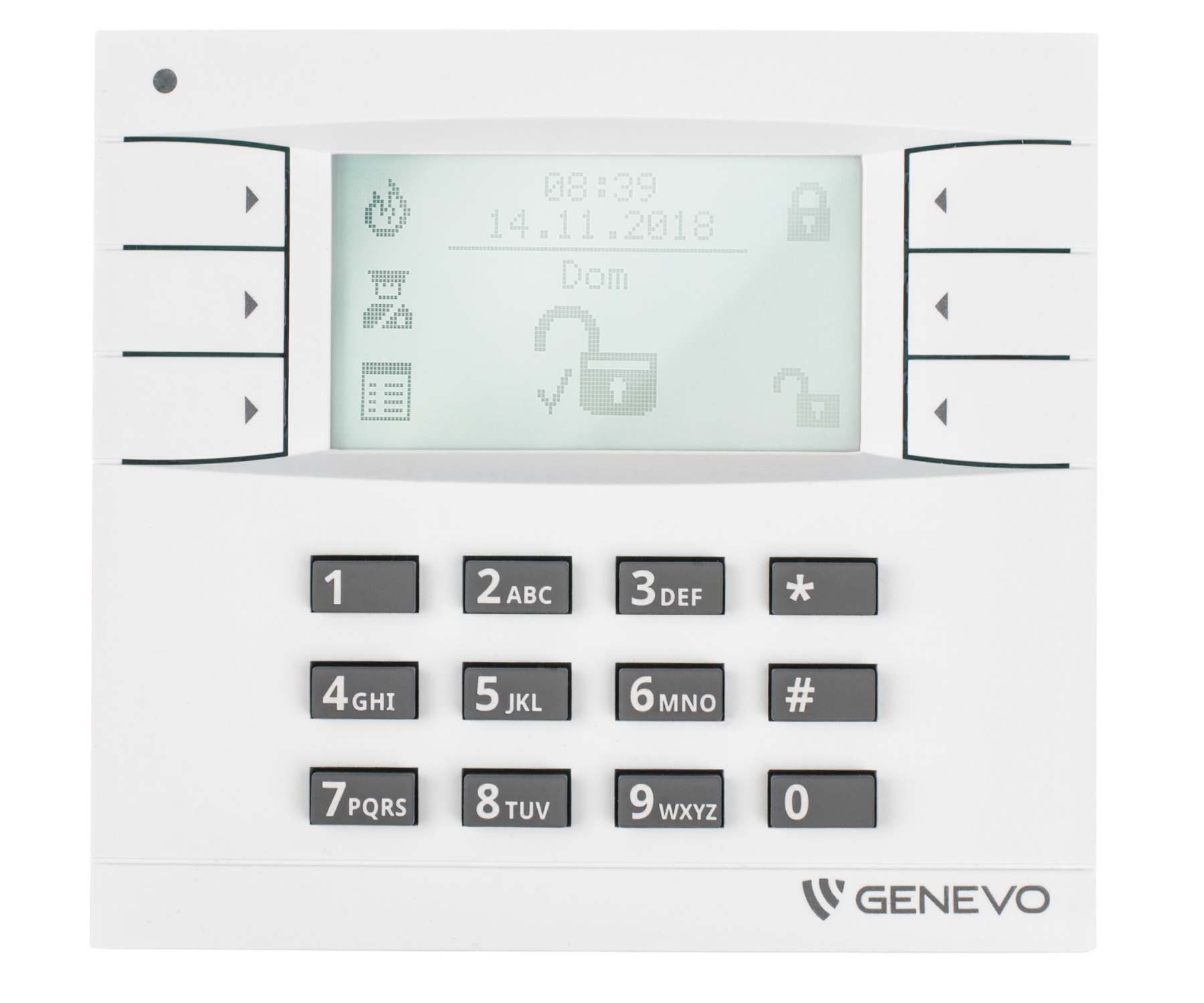 KLAWIATURA DO CENTRALI ALARMOWEJ PRIMA-LCD-WH-WH GENEVO-1938294