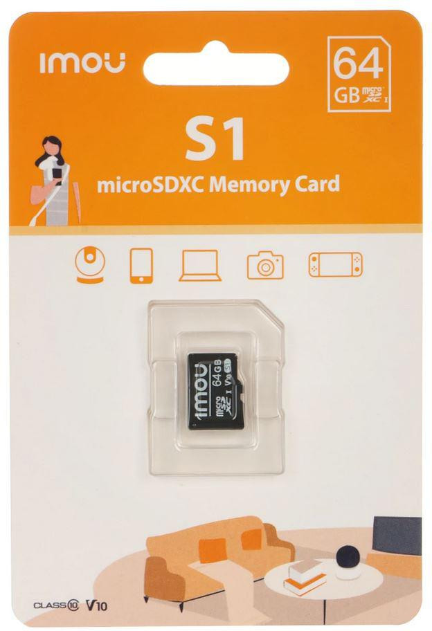Karta pamięci microSD IMOU ST2-64-S1 64GB-1904311