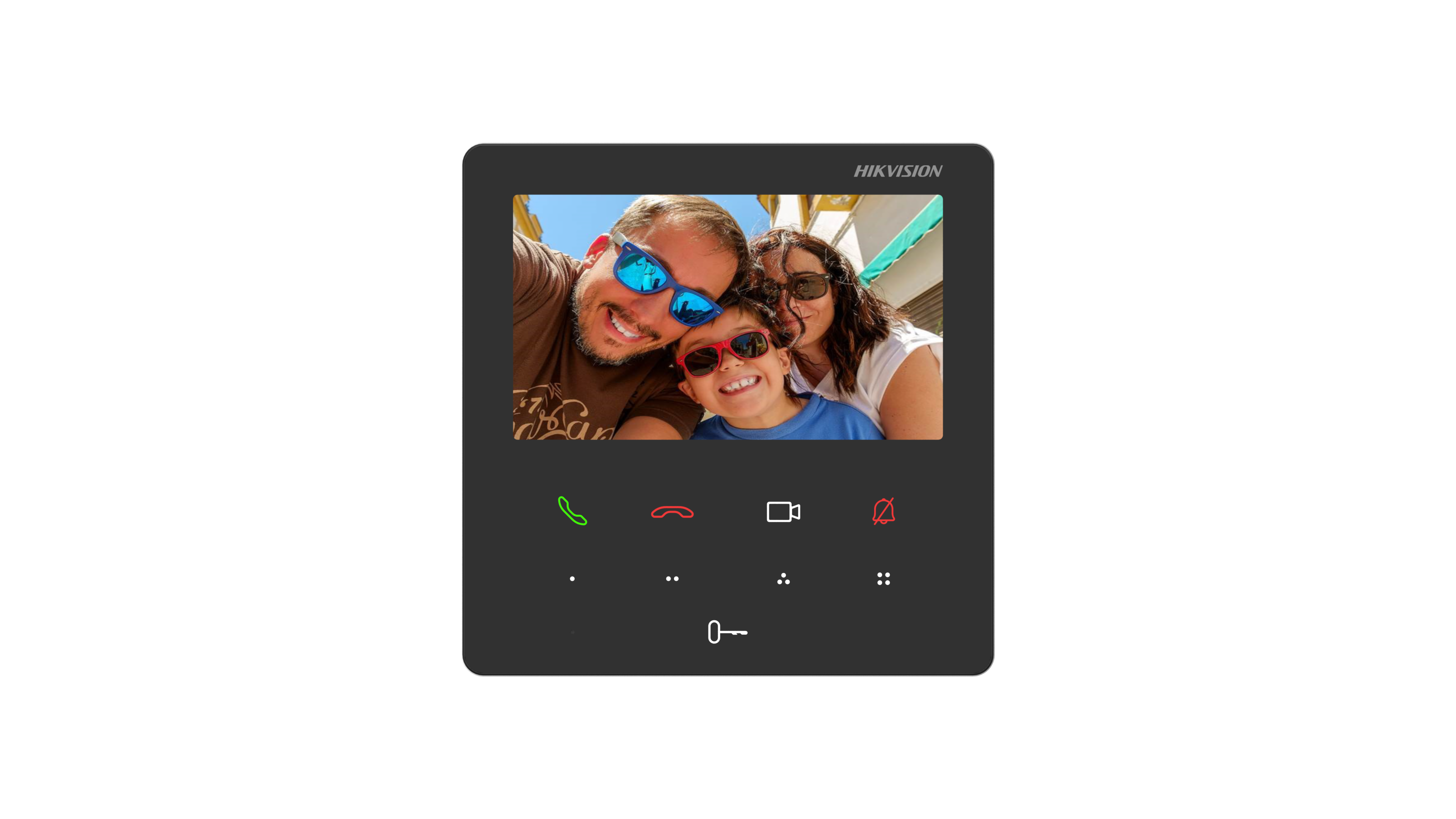 Hikvision DS-KH6110-WE1 – monitor IP do wideodomofonu – widok z przodu