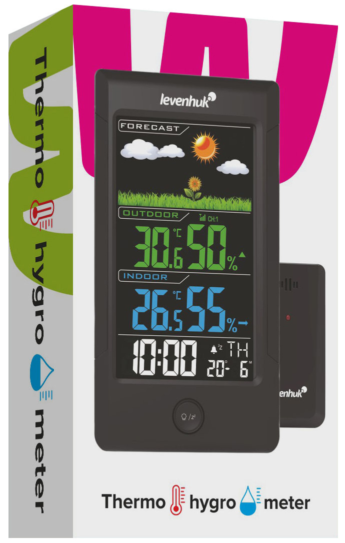 Termohigrometr Levenhuk Wezzer Teo TH40-1542067
