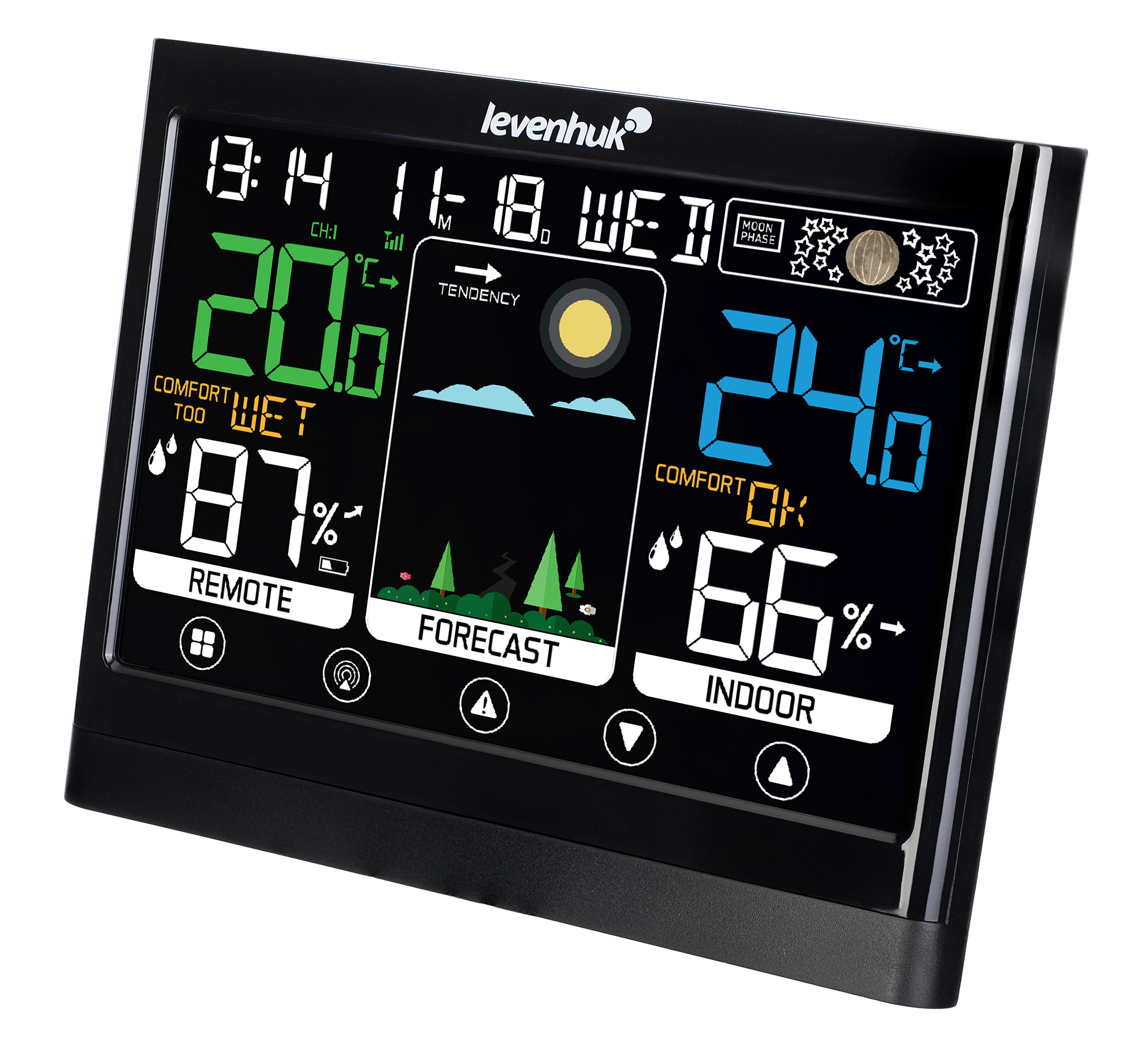 Termohigrometr Levenhuk Wezzer Teo TH50-1545063