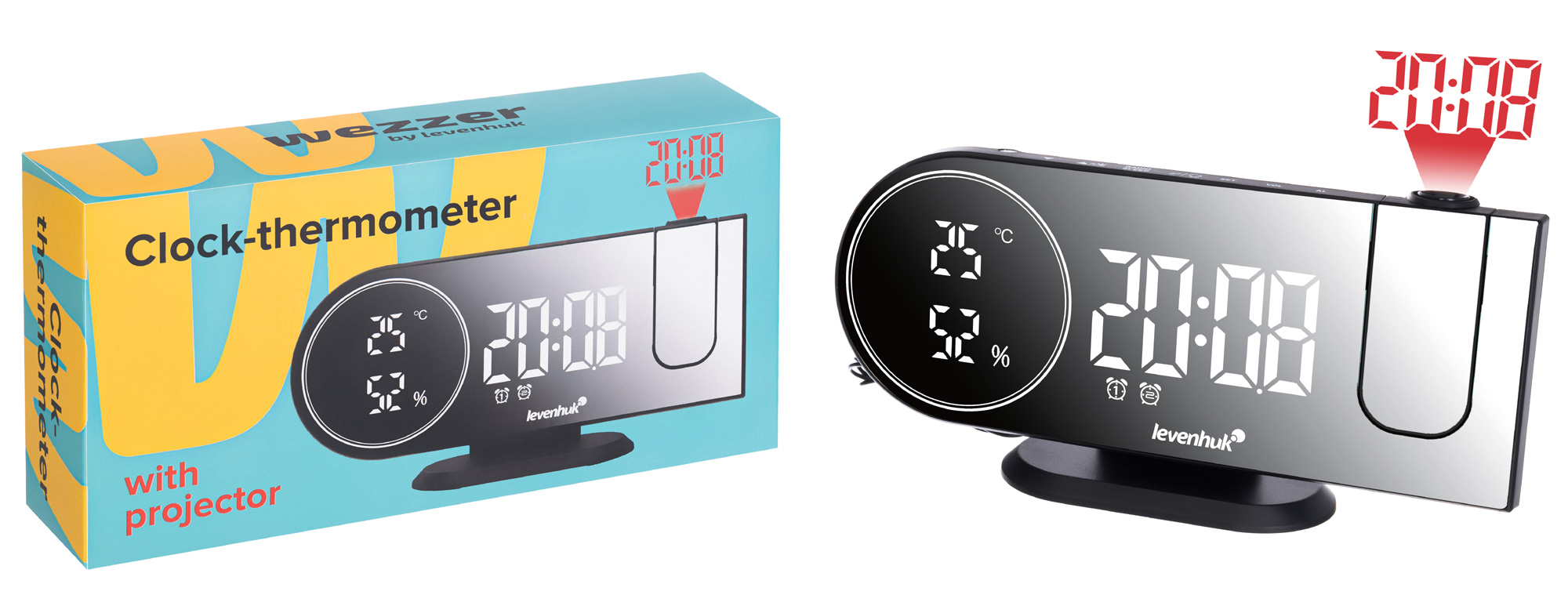 Termometr z zegarem Levenhuk Wezzer Tick H50-1545086