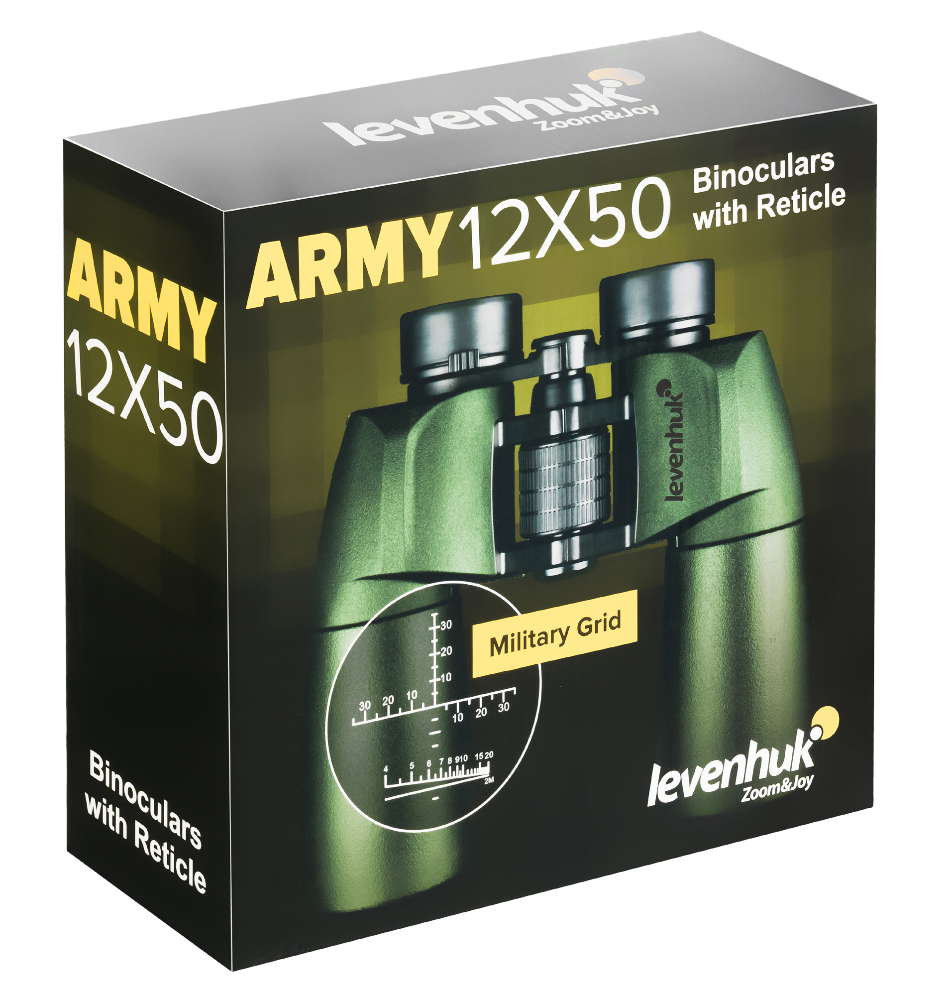 Lornetka Levenhuk Army 12x50 z celownikiem-1569373