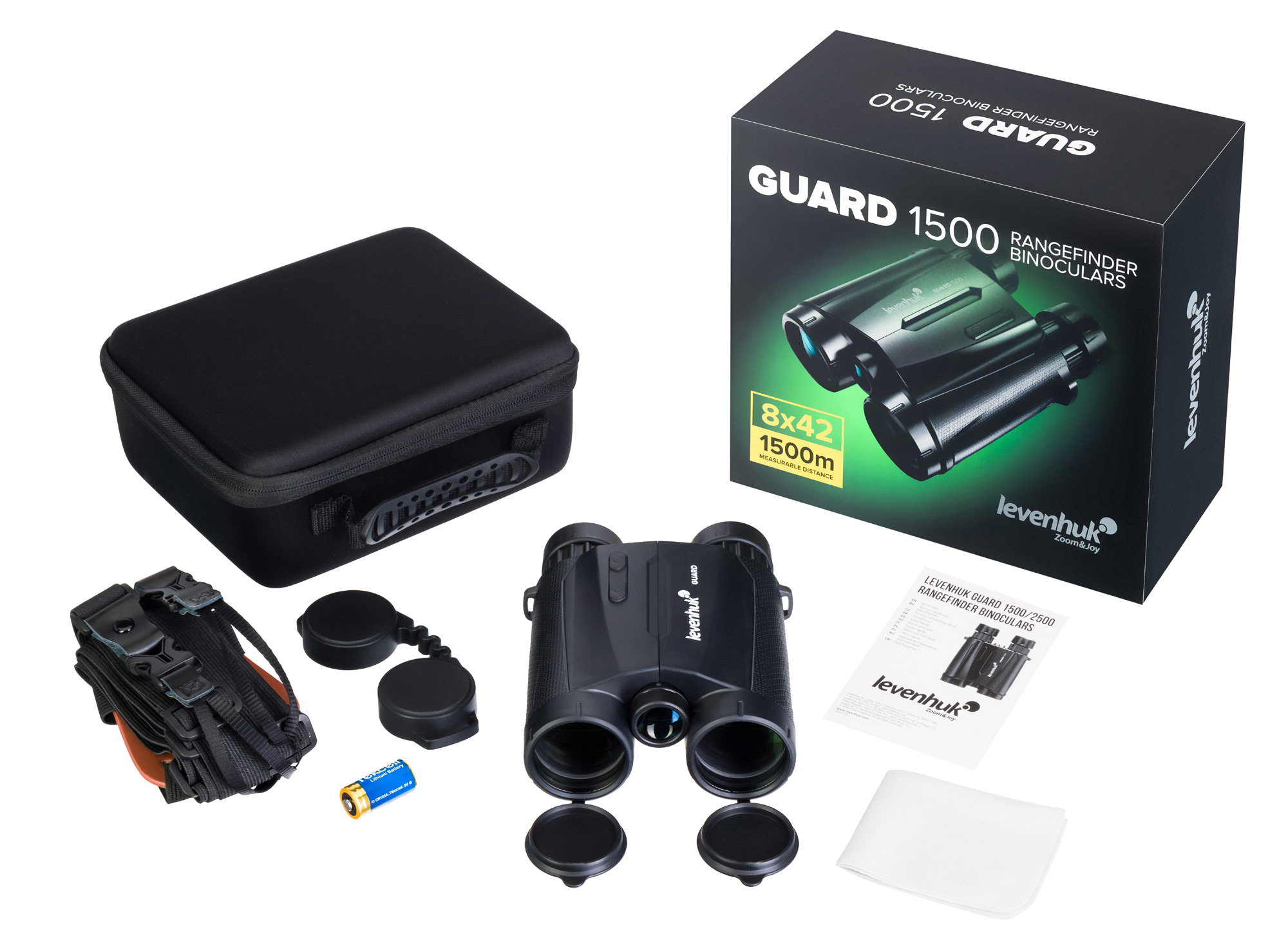 Lornetka z dalmierzem Levenhuk Guard 1500-1546404