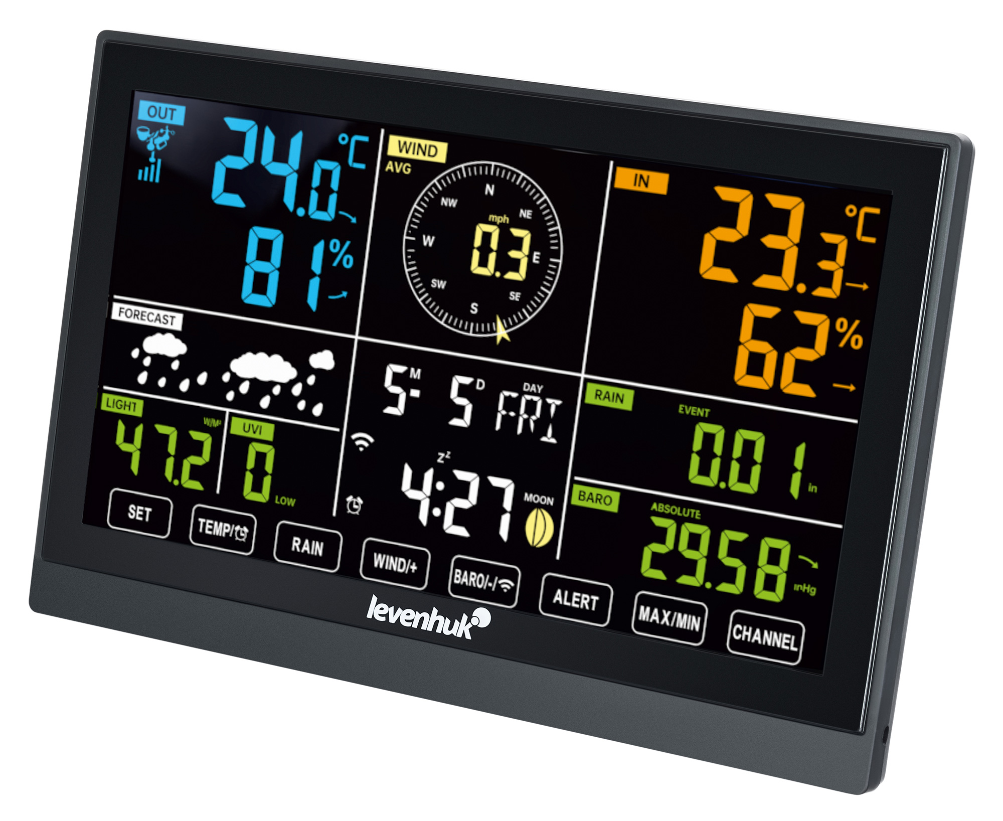 Stacja meteorologiczna Levenhuk Wezzer PLUS LP150-1649463