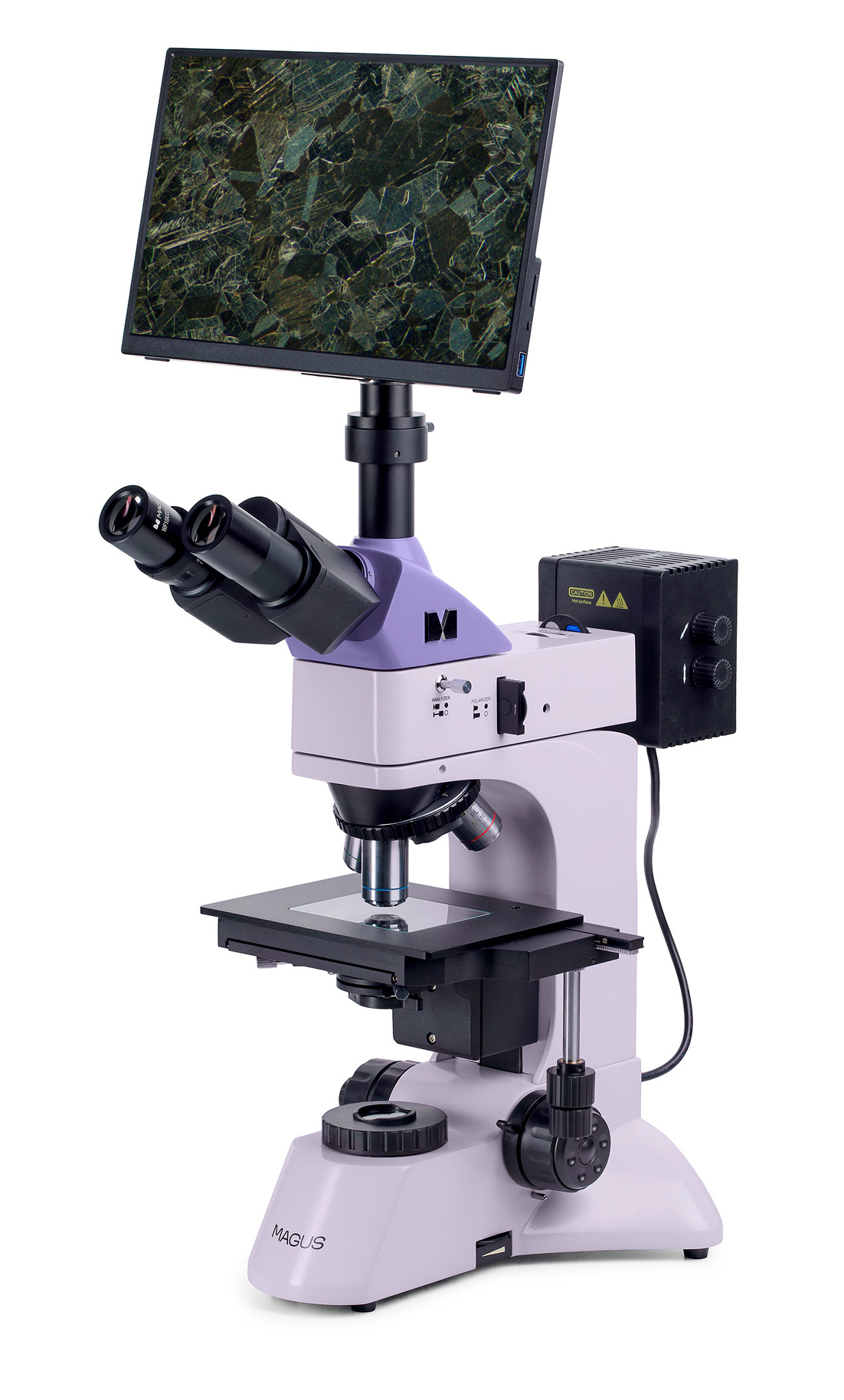 Mikroskop metalurgiczny cyfrowy MAGUS Metal D600 BD LCD-1673732