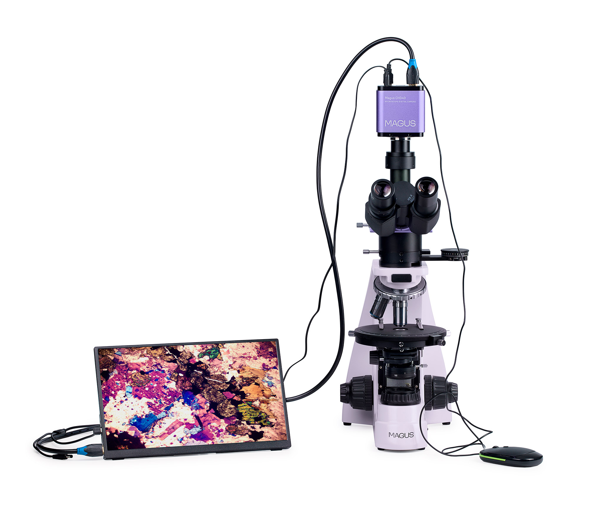 Mikroskop polaryzacyjny cyfrowy MAGUS Pol D800 LCD-1685261