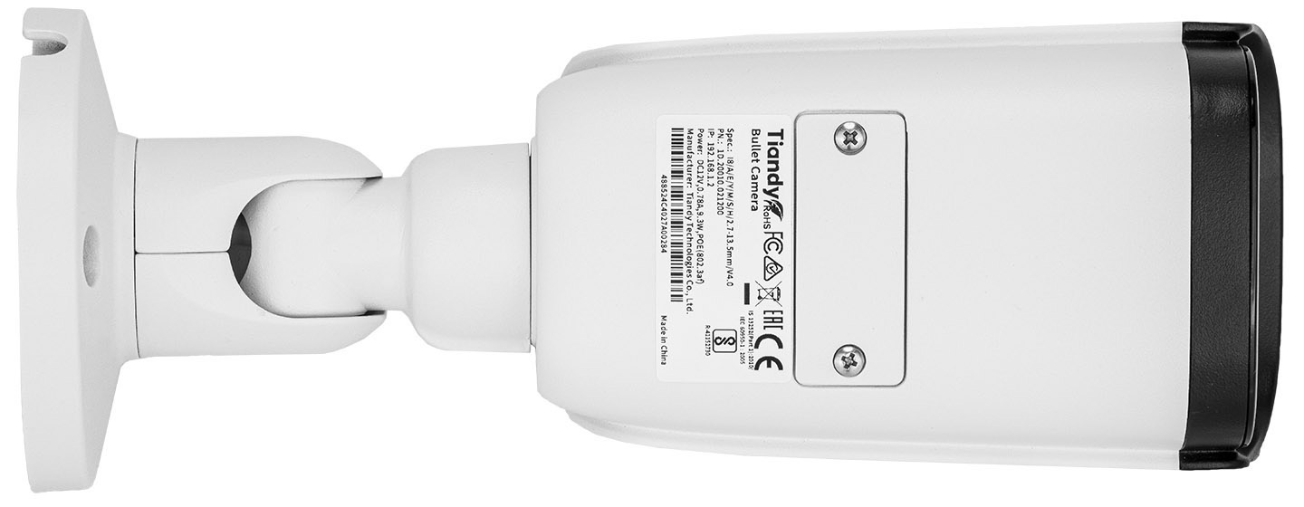 KAMERA IP TC-C32US SPEC:I8/A/E/Y/M/S/H/2.7-13.5MM/V4.0 - 1080p 2.7... 13.5mm - MOTOZOOM TIANDY-1957474
