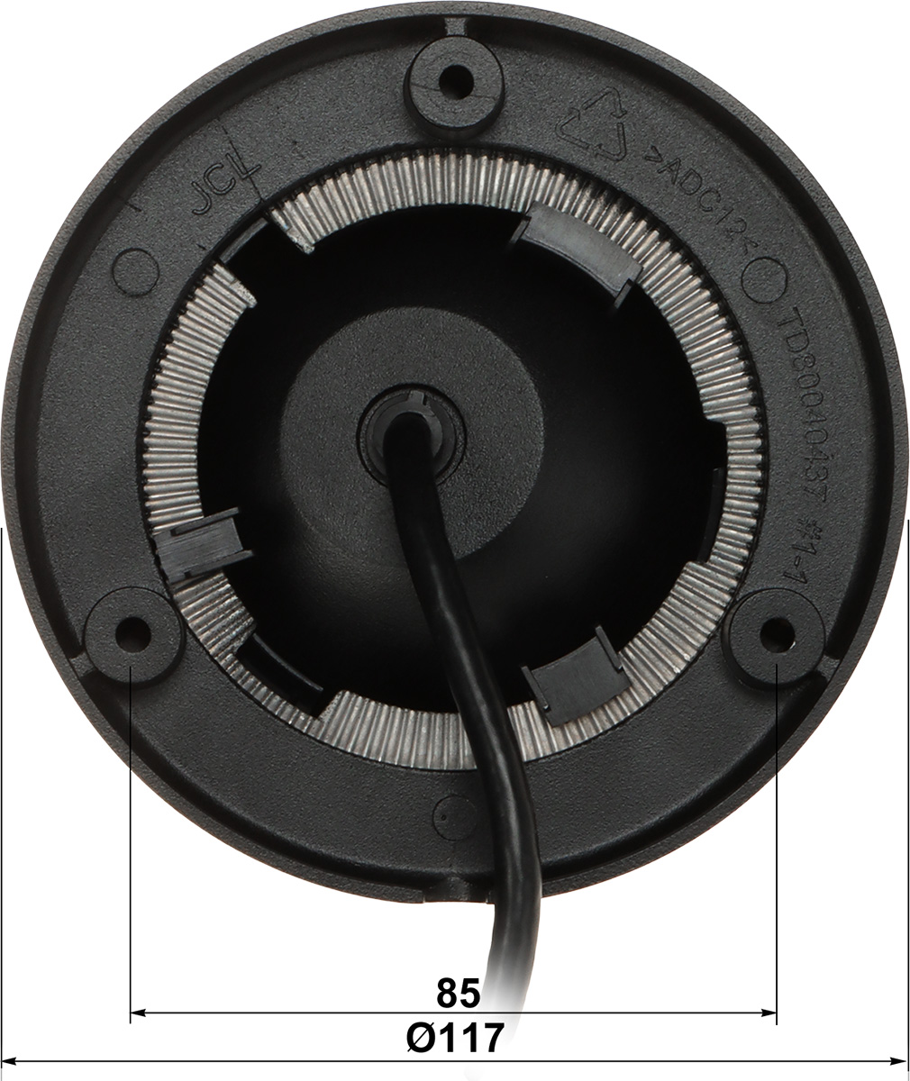KAMERA IP TC-C38XQ SPEC:I3W/E/Y/M/B/2.8MM/V4.2 Color Maker - 8Mpx 4K UHD 2.8mm TIANDY-1956872