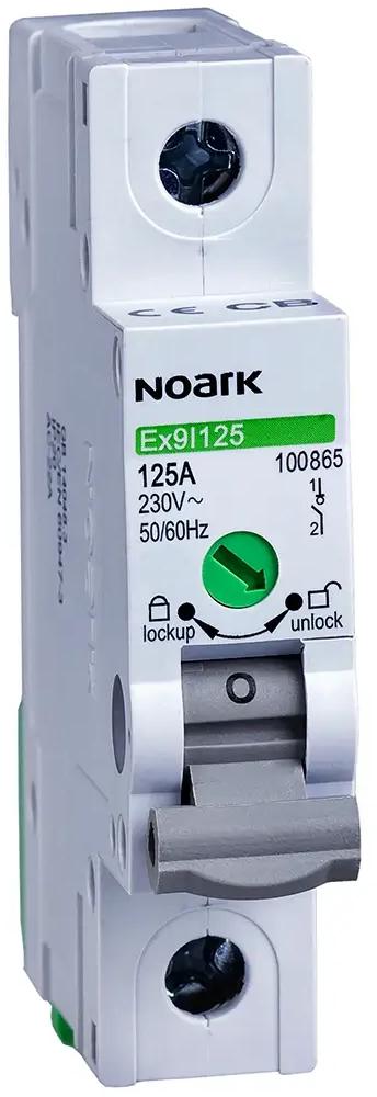 ROZŁĄCZNIK IZOLACYJNY, SZER. 1 MODUŁ, 1P, 63A, Ex9I125 1P 63A Noark 100864-1855463