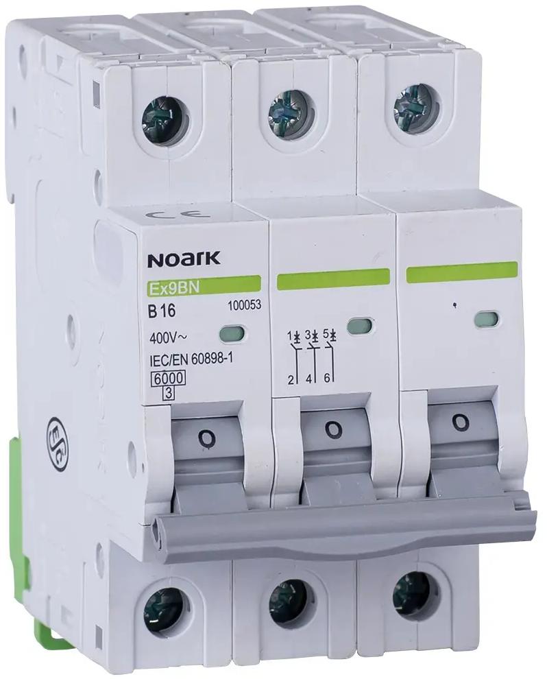 WYŁĄCZNIK NADPRĄDOWY 6 KA, B, 25A, 3P, Ex9BN 3P B25  Noark 100055  -1769427