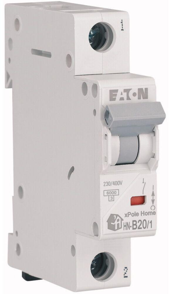 EATON WYŁĄCZNIK NADPRĄDOWY B 20A 1P 1M 6KA HN-B20/1-1948199