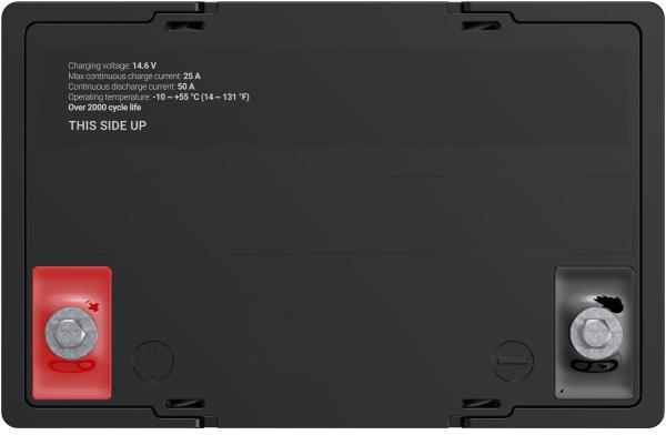 AKUMULATOR LITOWO-ŻELAZOWO-FOSFORANOWY LiFePO4 Green Cell Cube 12.8V 50Ah LFPGC12V50AH-1853378