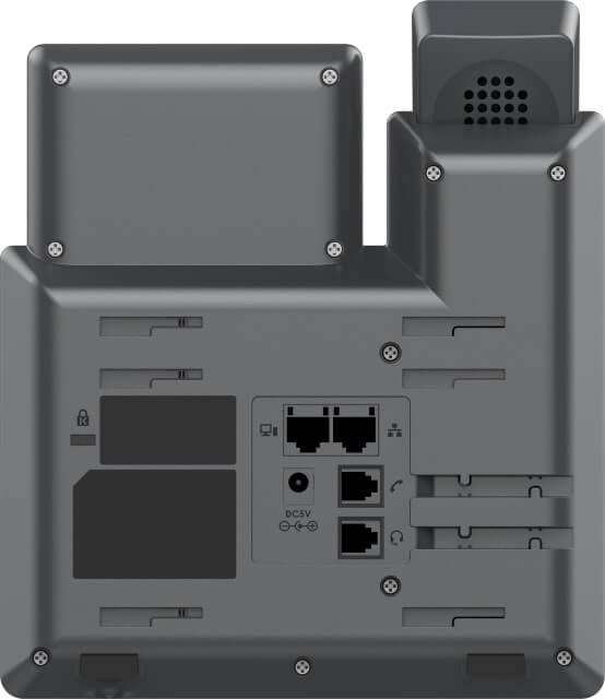 Grandstream GRP2602G – telefon IP – panel złączy.jpg