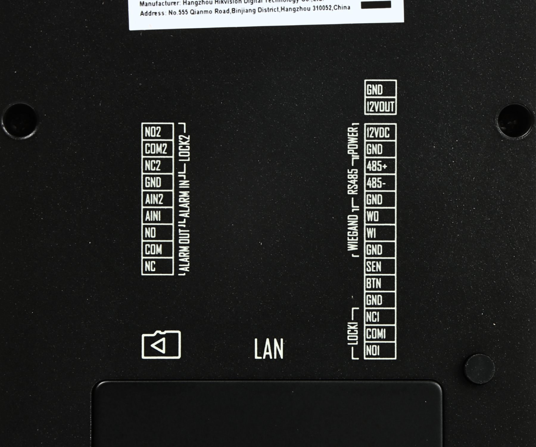 KONTROLER DOSTĘPU DS-K1T502DBFWX-CE1 Hikvision-1971719