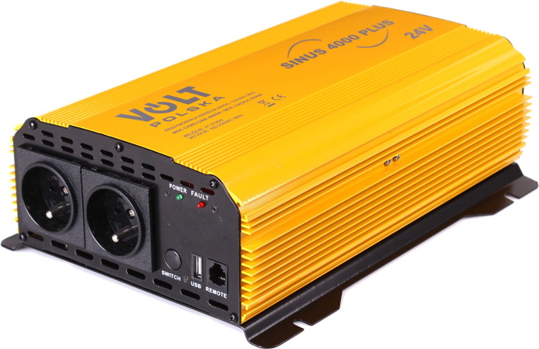 PRZETWORNICA VOLT POLSKA SINUS PLUS 4000 24V / 230V 2000/4000W-1603907