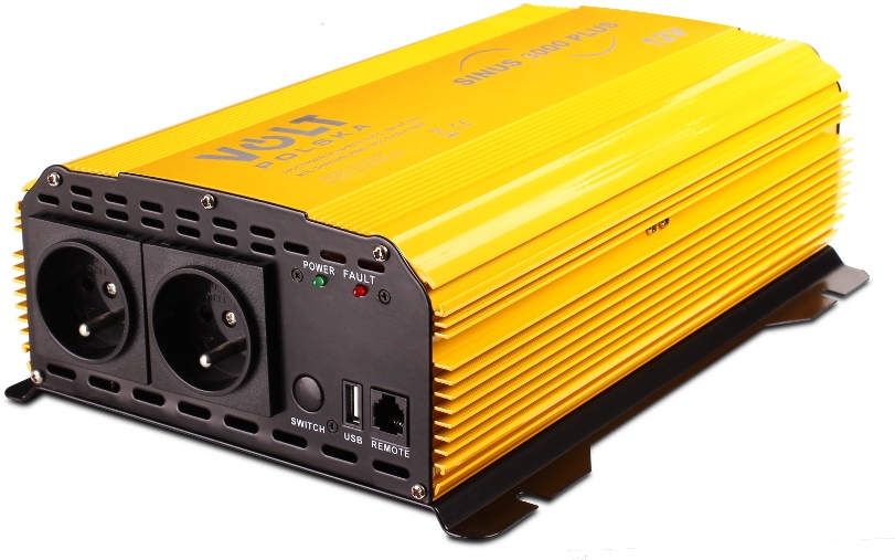 PRZETWORNICA VOLT POLSKA SINUS PLUS 3000 12V / 230V 1500/3000W-1603159