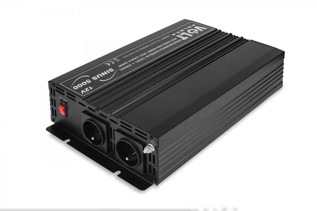 Przetwornica VOLT POLSKA Sinus 5000 12V / 230V 2500/5000W-1894014